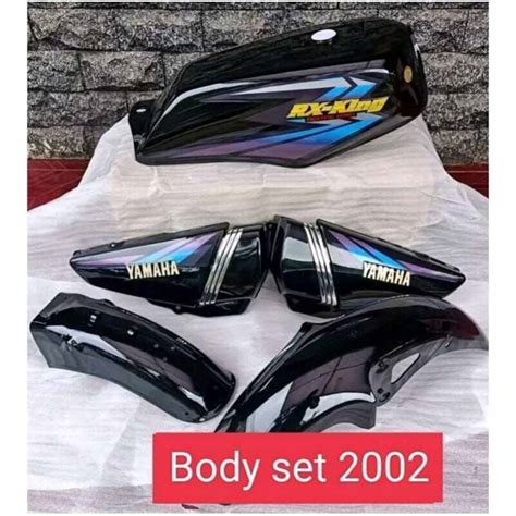 Body Bodi Baju Set Komplit Strip Striping Emblem RX King RXKING 2002