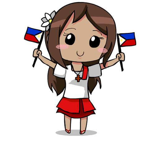 filipino girl clipart - Clipground