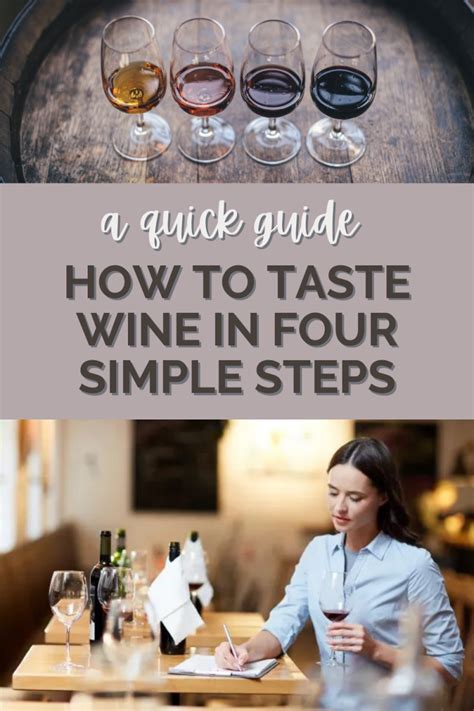 How To Taste Wine In Four Simple Steps Artofit