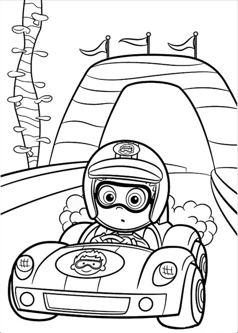 Bubble Guppies Coloring Pages Birthday Printable