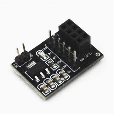 Placa adaptadora de enchufe para módulo inalámbrico NRF24L01 de 8 pines