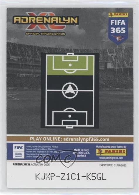 2022 Panini Adrenalyn XL Fifa 365 International Star Thorgan Hazard