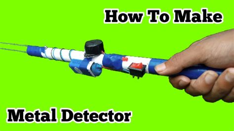 How To Make Metal Detector At Home Youtube