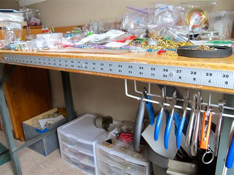 Blukatkraft Craft Workbench Tip Attach A Yardstick To The Edge Of