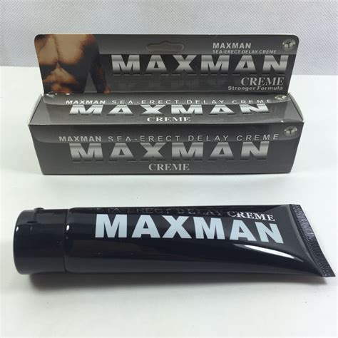 Maxman Delay Sex Creme Penis Enlargement 15 Gr