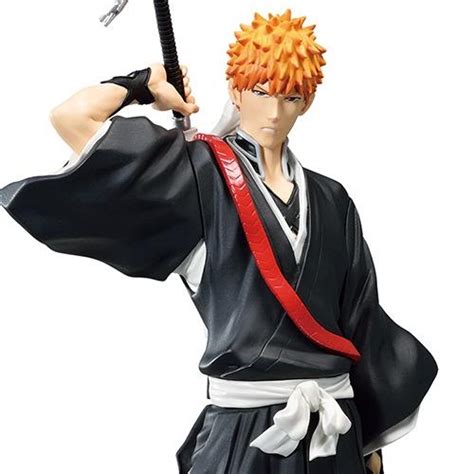 Banpresto Solid And Souls Bleach Ichigo Kurosaki Cm Statue Heykeller