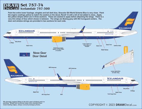 Icelandair Draw Decal