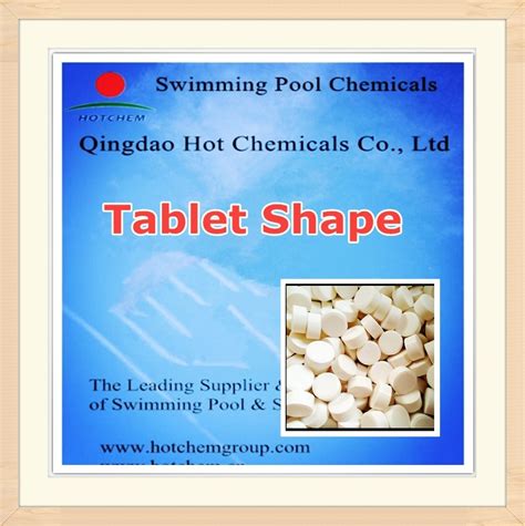 Tablet Shape Swimming Pool Water Treatment Chemical Aluminium Sulphate