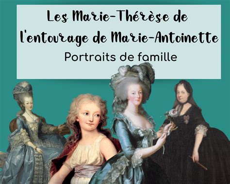 Marie-Thérèse Marie-Antoinette : Un trio de femmes