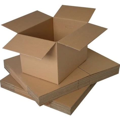 Kraft Paper Double Wall 5 Ply 5 Ply Corrugated Box For Packaging