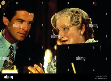 Mrs Doubtfire Pierce Brosnan High Resolution Stock Photography And