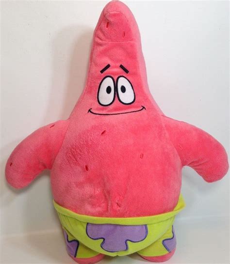 Nickelodeon Patrick Star Stuffed Plush Pink Doll Toy Spongebob