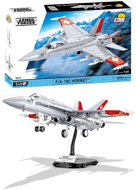 Cobi Armed Forces Samolot F A C Hornet Swiss Air Force