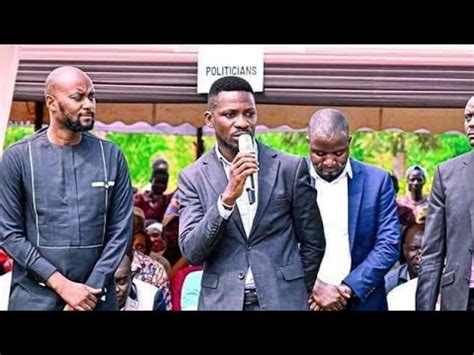 Happening Now H E Robert Kyagulanyi Ssentamu Bobi Wine In Eastern