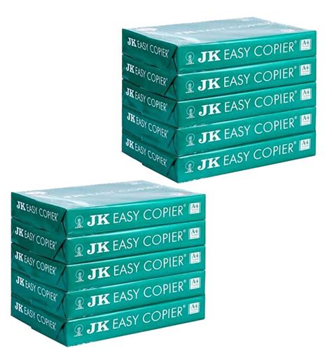 Sheets White Jk Easy Copier Paper A Size Gsm For Printing Size