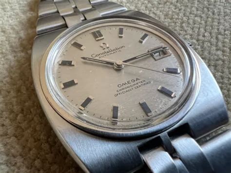 Vintage Omega Constellation Automatic Chronometer Stahl Ref