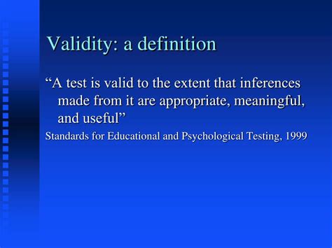 Test Reliability And Validity Defined Virginfer