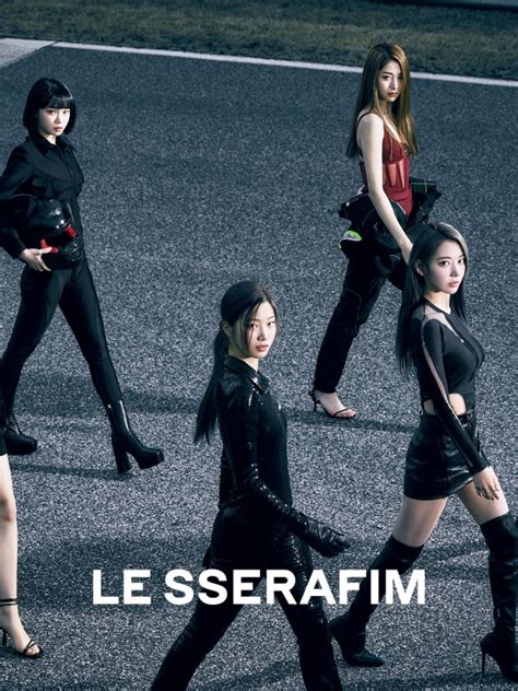 Le Sserafim Fearless Teaser Photos Black Petrol Ver Hd Hq K