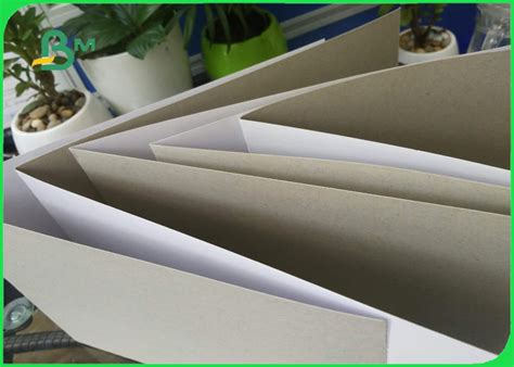 Clay Coated News Back Paper One Side Coated Gsm Duplex Board