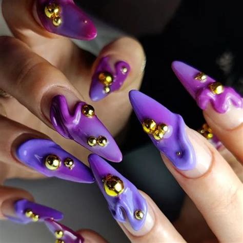 Lavender Nails Are Dominating The Nail Art Scene