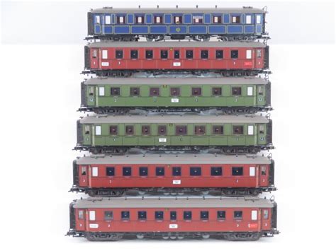 Roco H0 44006 Passenger Carriage Set 6 Piece K W St E Catawiki