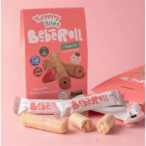 Promo YUMMY BITES Bebe Roll 40 Gr Biskuit Camilan Aneka Rasa Buah Enak