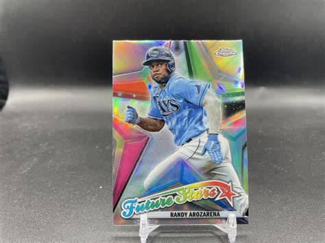 2022 Topps Chrome Randy Arozarena TB Rays Future Stars Set EBay