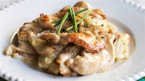 Petto Di Pollo Cremoso Ai Porri Un Men Semplice E Succulento Nonna