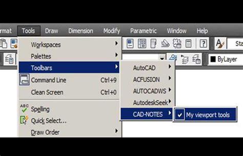 Mostra Una Barra Degli Strumenti In Autocad