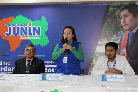 Diresa Junin Realiza Lanzamiento De Plan Retorno Seguro A Clases