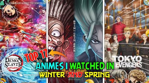 Top 17 Anime I Watched In Winter And Spring Season 2023 Ranking The