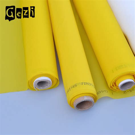 Plain Weave Polyester Silk Screen Printing Mesh 18 420mesh 100 Mono Filament