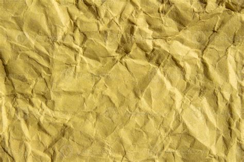 Crumpled Yellow Paper Texture Background 37989765 Stock Photo At Vecteezy