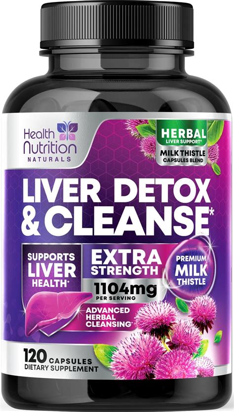 Amazon Gentle Liver Cleanse Detox Repair Formula Herbal Liver