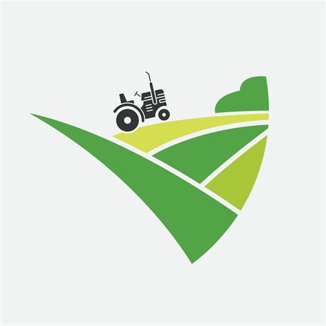 Diseño De Logotipo Vectorial Para Agricultura Agronomía Granja De