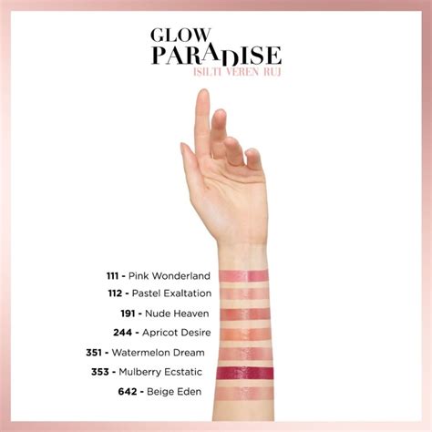 L Oréal Paris Glow Paradise Balm in Lipstick Işıltı Veren Ruj 351