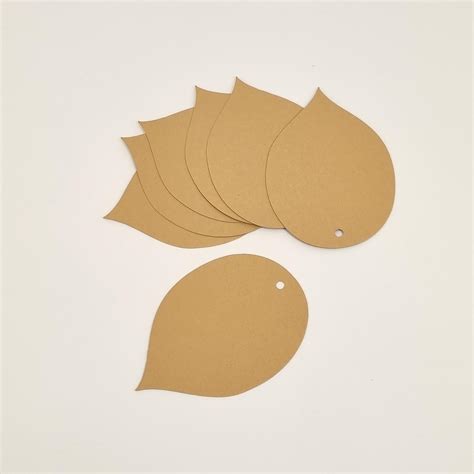Large Beech Leaf Tags. Leaf Shape Card Tags. Any Occasion, Wedding
