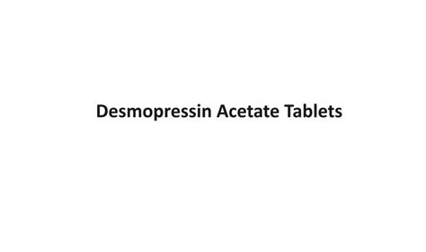Livealth Desmopressin Acetate Tablets 100 Tablet Prescription At Best