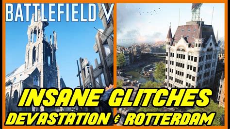 Battlefield 5 Glitches On Top Of Devastation And Rotterdam Insane Spots Patched Youtube