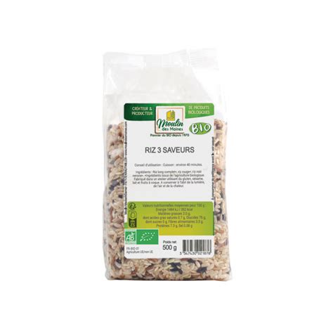 Riz Saveurs Long Complet Rouge Sauvage Bio G Boutique