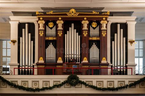 St Paul S Episcopal Church Organ Editorial Image Image Of Pipes