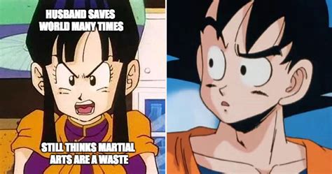 Dragon Ball: 10 Hilarious Goku & Chi-Chi Memes Only True Fans Will Understand