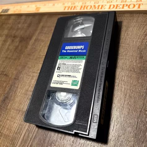 Goosebumps The Haunted Mask Vhs Movie Tape No Clamshell R L Stine