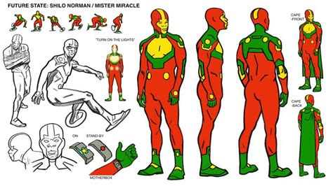 An Image Of The Flash Man Character Sheet From The Animated Tv Series