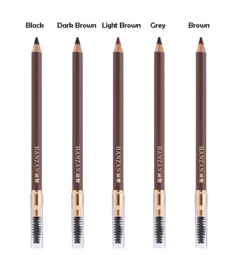 5 Colors Eyebrow Pen Waterproof 05black Artofit