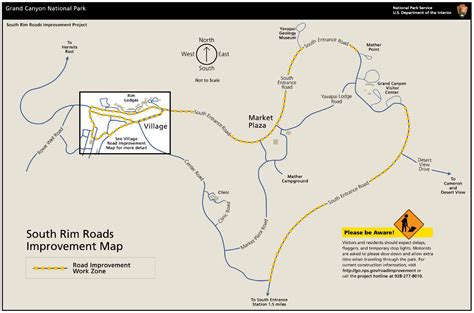 2018 South Rim Construction Zones (Project Archive) - Grand Canyon ...