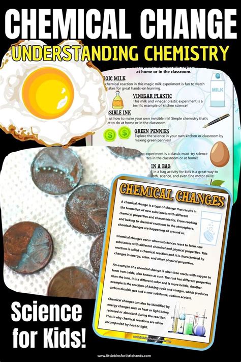 Examples Of Chemical Change Easy Science Experiments For Kids