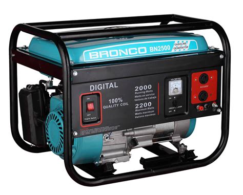 Bronco Kw Kva Household Gasoline Generator Portable Generator China