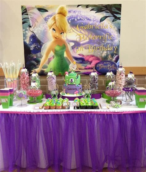 Magical Tinkerbell Birthday Party Tinkerbell Party Birthday Party Themes Fairy Birthday Party