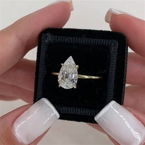 Nature Sparkle On Instagram This Teardrop Diamond Is So Romantic The